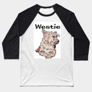 Westie Baseball T-Shirt